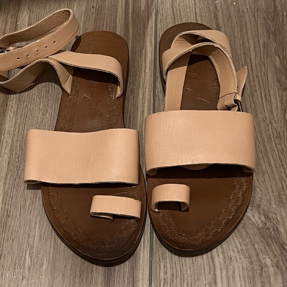 Free People Tan Sandals